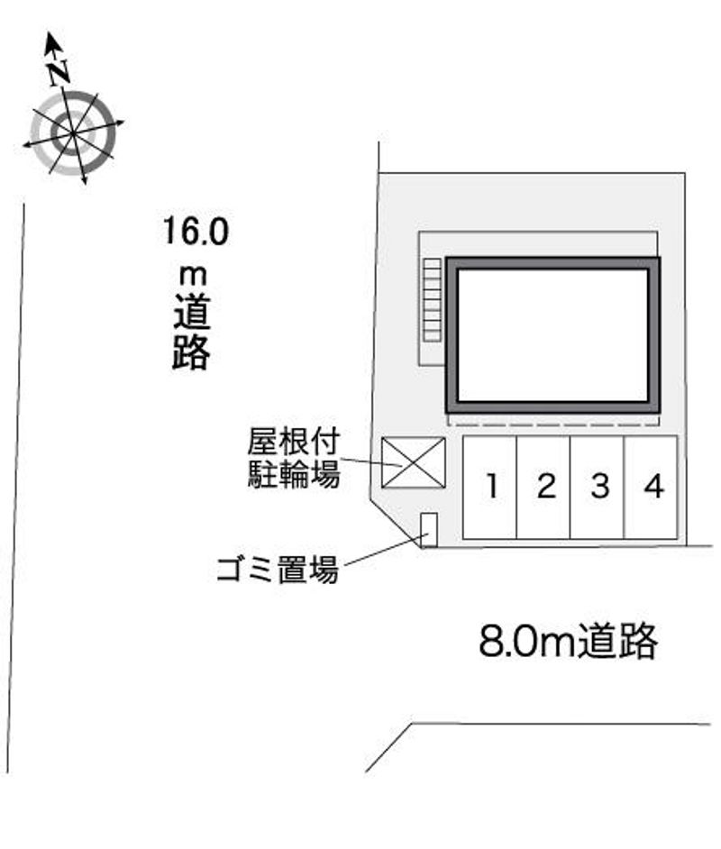 レオパレスＴＡＩＨＥＩ 配置図