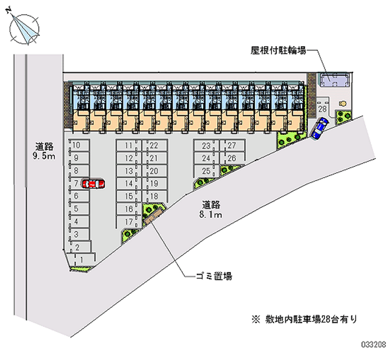 33208 bãi đậu xe hàng tháng