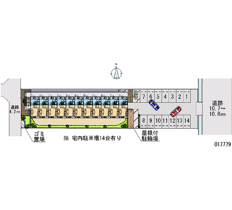 17779月租停車場