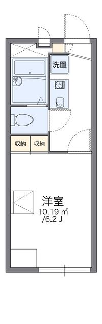 レオパレス糸田橋南 間取り図