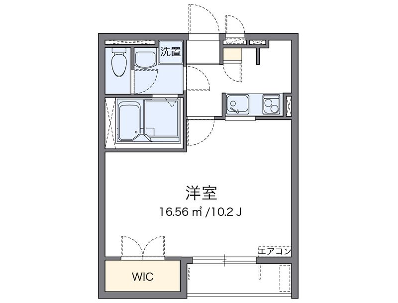 レオネクストフローリッシュ船道 間取図