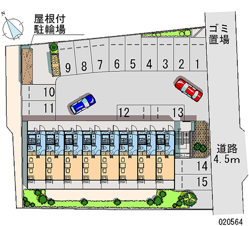 20564月租停車場