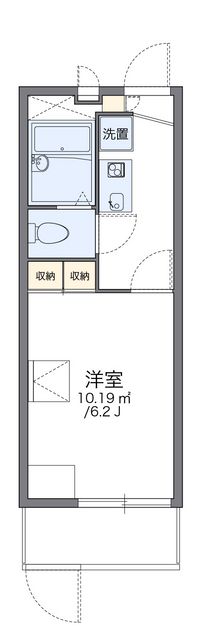 レオパレスパーシモンⅠ 間取り図