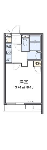 クレイノななせⅢ 間取り図