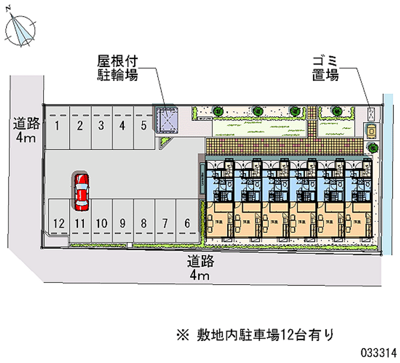 33314月租停車場