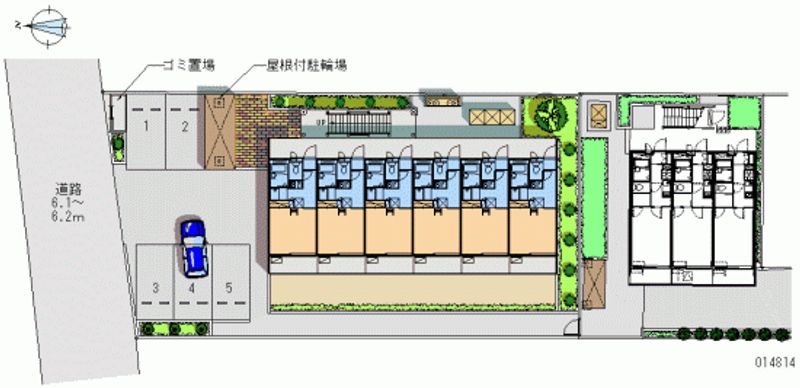 レオパレスマコト 月極駐車場