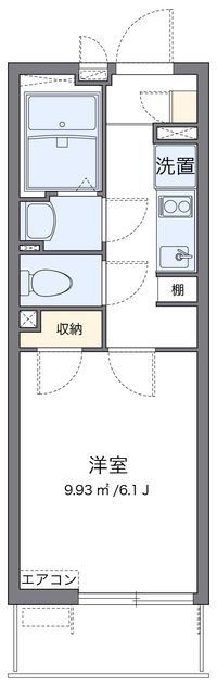 クレイノサウザンド　ヒルズ 間取り図