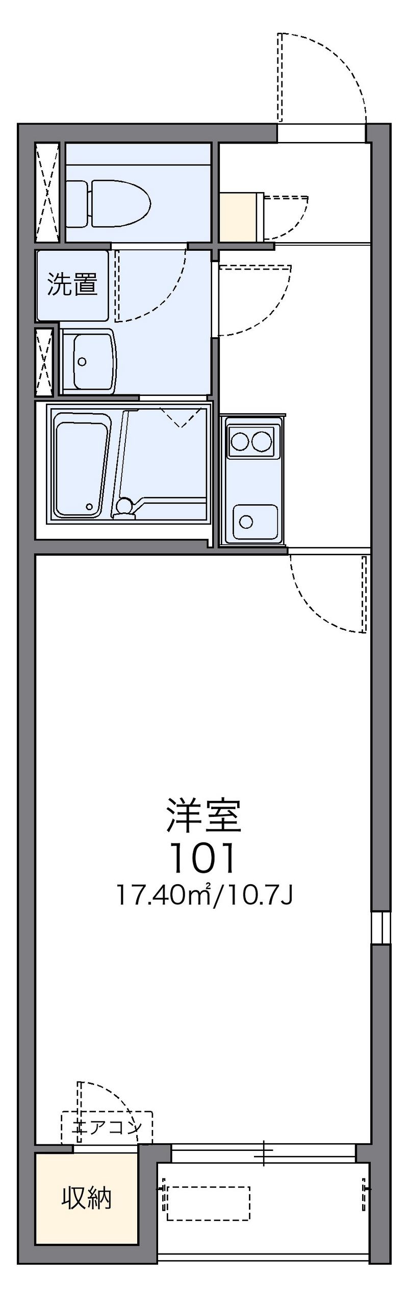 レオネクストグレース三野 間取図
