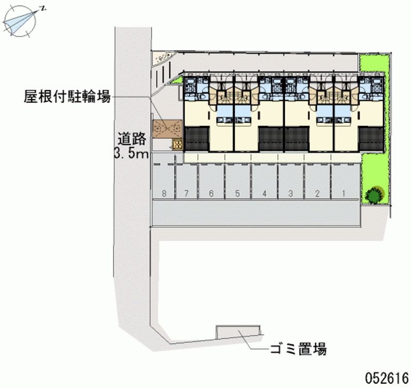 レオネクストプロキオン 月極駐車場