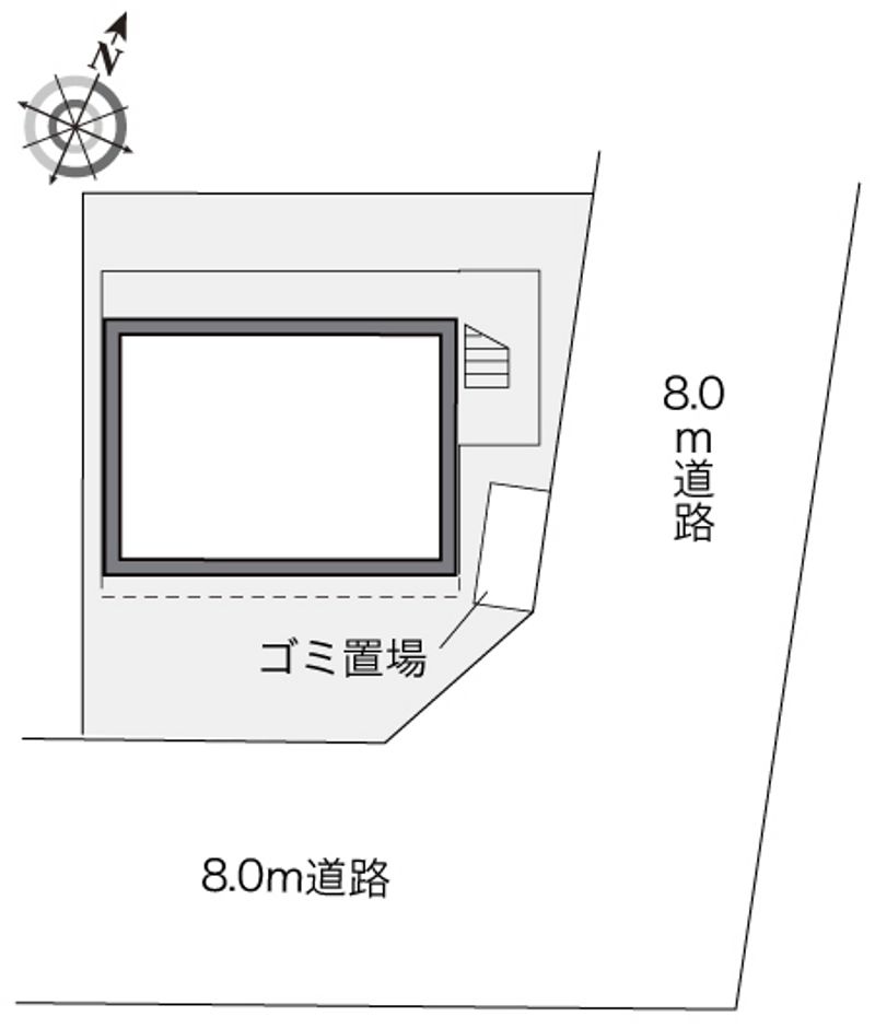レオパレスｓｈｉｍａ７ 配置図