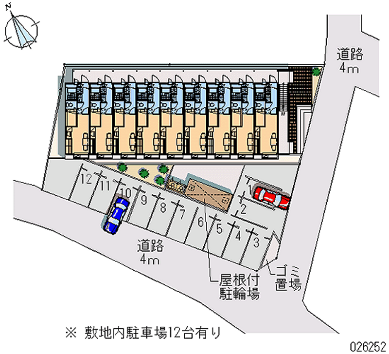 レオパレスプライムコート 共用部分