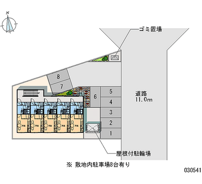 30541 Monthly parking lot