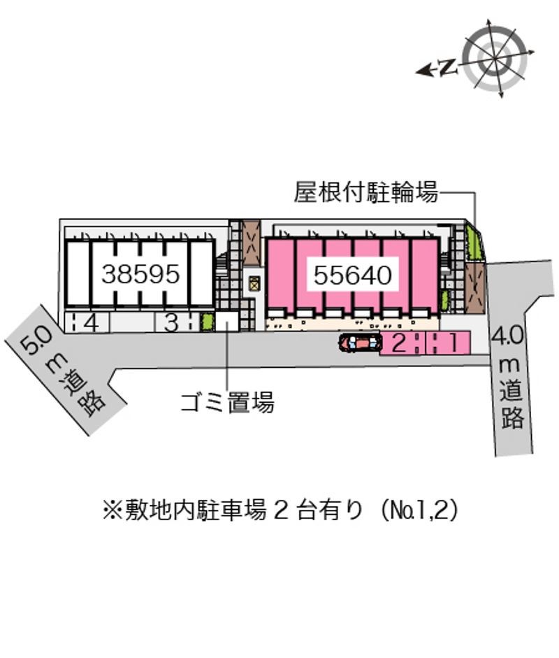 レオネクスト西山天王山 配置図