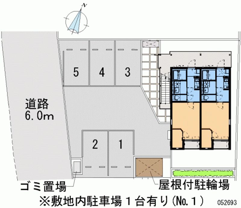 レオネクストクレストタウンＤ 月極駐車場