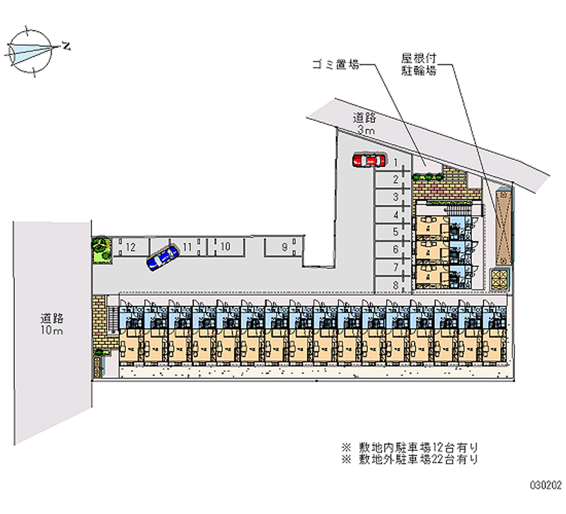 レオパレスＢｅｌ　Ａｉｒ　市原 月極駐車場