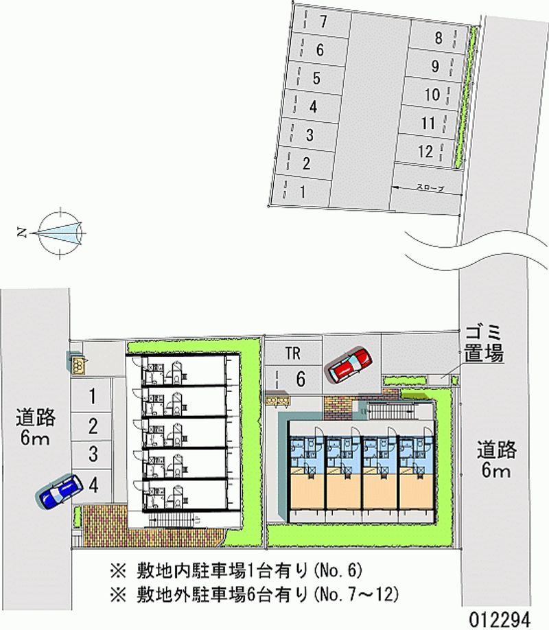 12294 Monthly parking lot