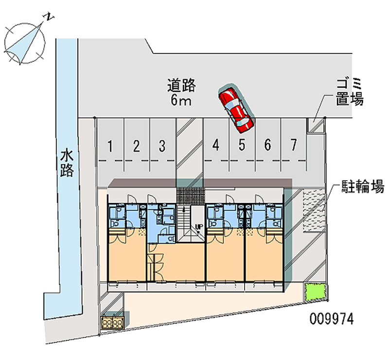 レオパレス飾西 月極駐車場