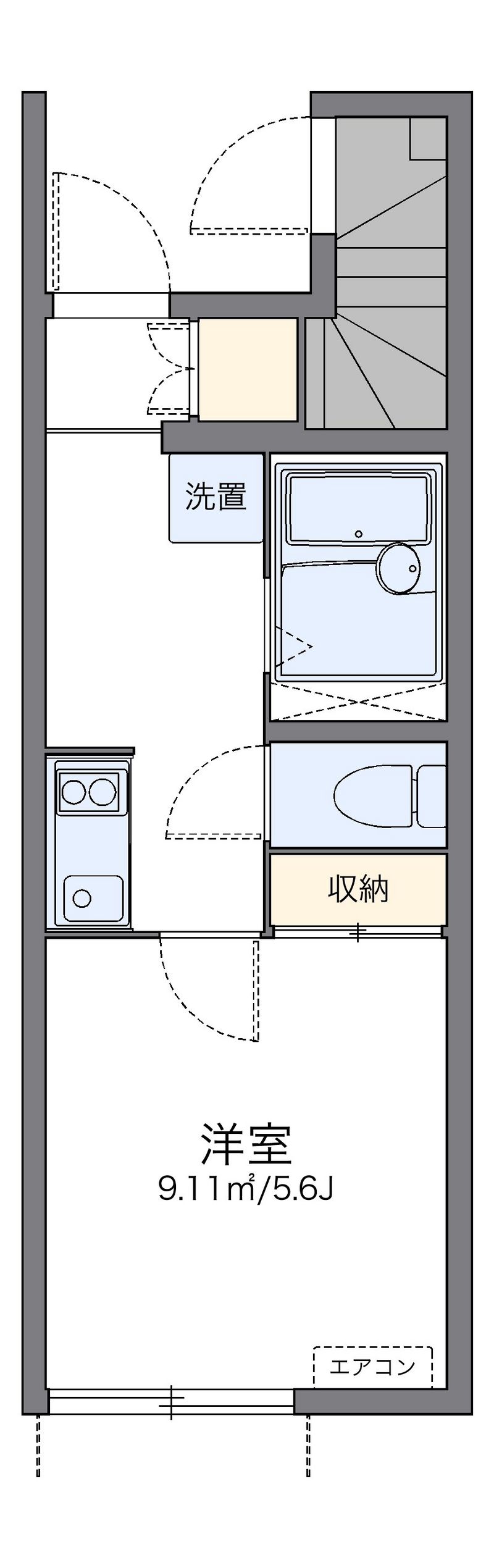 レオネクストアテナⅡ 間取図