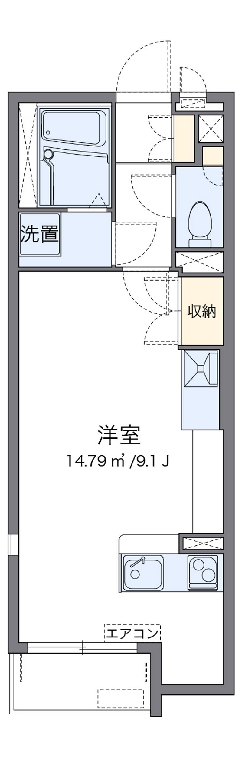 ミランダヴィーガ 間取図