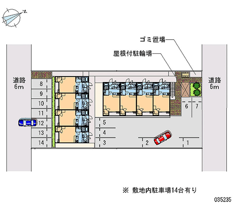 35235月租停车场