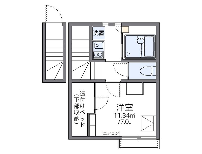 レオネクスト春日井 間取図