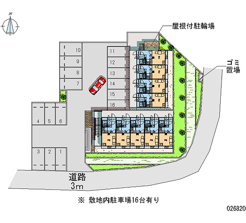 26820月租停车场