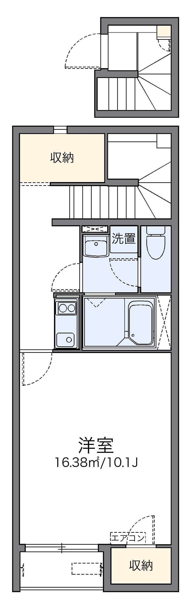 レオネクストウィステリア 間取図