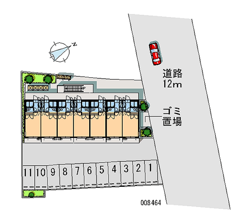 08464月租停車場