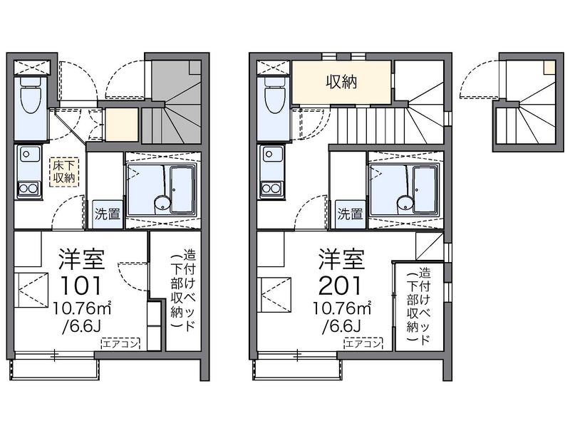 レオネクストホープ　ガーデン 間取図