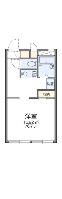 レオパレスＦＩＮＥ 間取り図