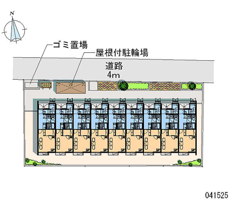 41525 Monthly parking lot