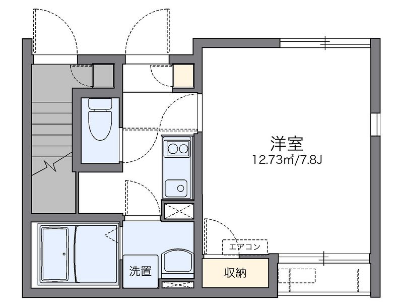 レオネクストクレストコート 間取図