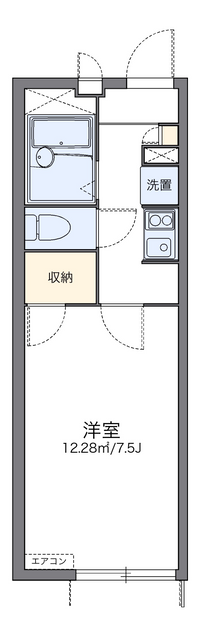 レオパレスすぷりんぐ 間取り図