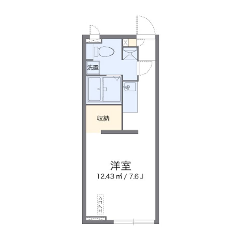 leopalace Senzaku East Sơ đồ nhà