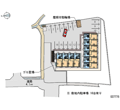 37775 Monthly parking lot