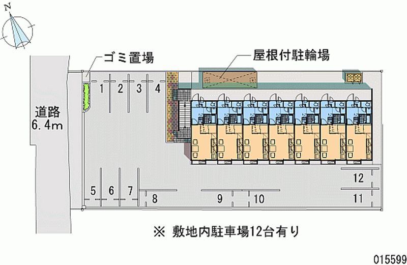 レオパレスサンライズ松陽 月極駐車場