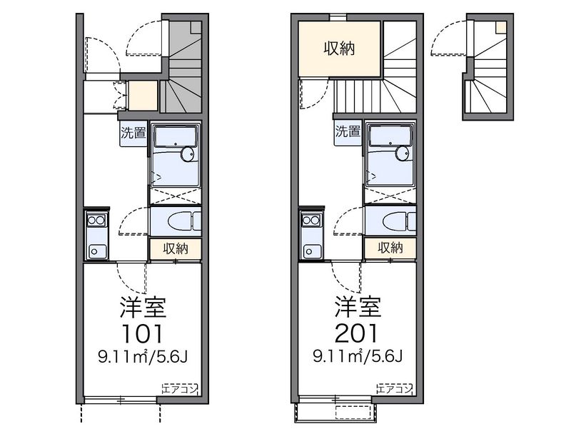 レオネクストハーベスト長門 間取図