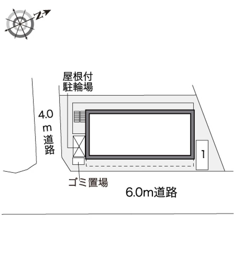 レオパレスフリージア 配置図