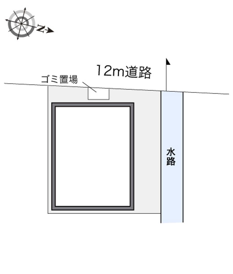 レオパレスエクレール 配置図