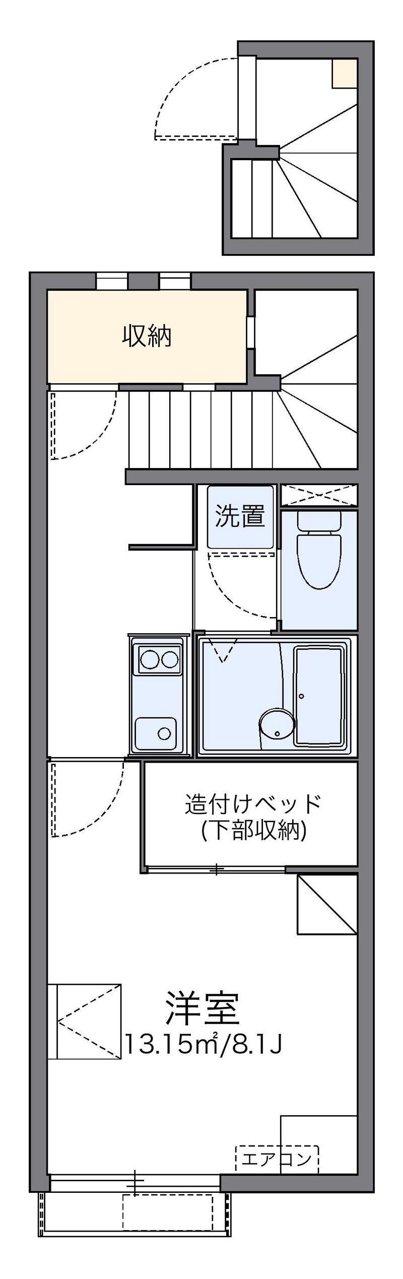 レオネクスト下妻アイビーシー 間取図