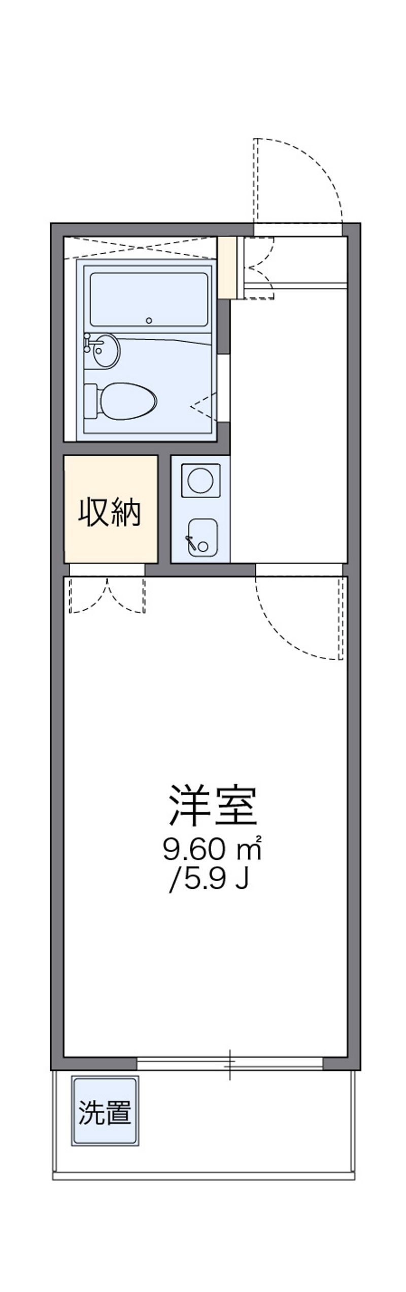 leopalace Excel Ryoke Floor plan
