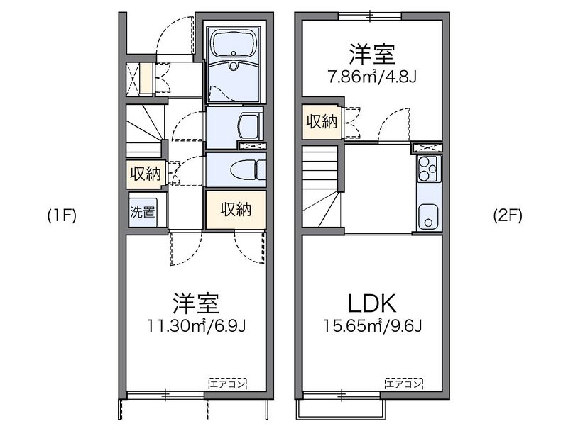 レオネクストすみれ 間取図
