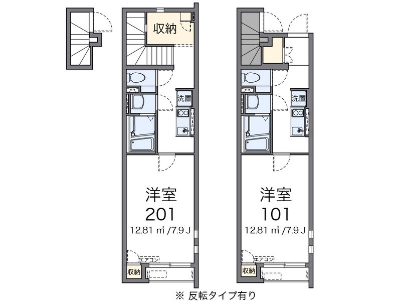 クレイノふかしのⅡ 間取図