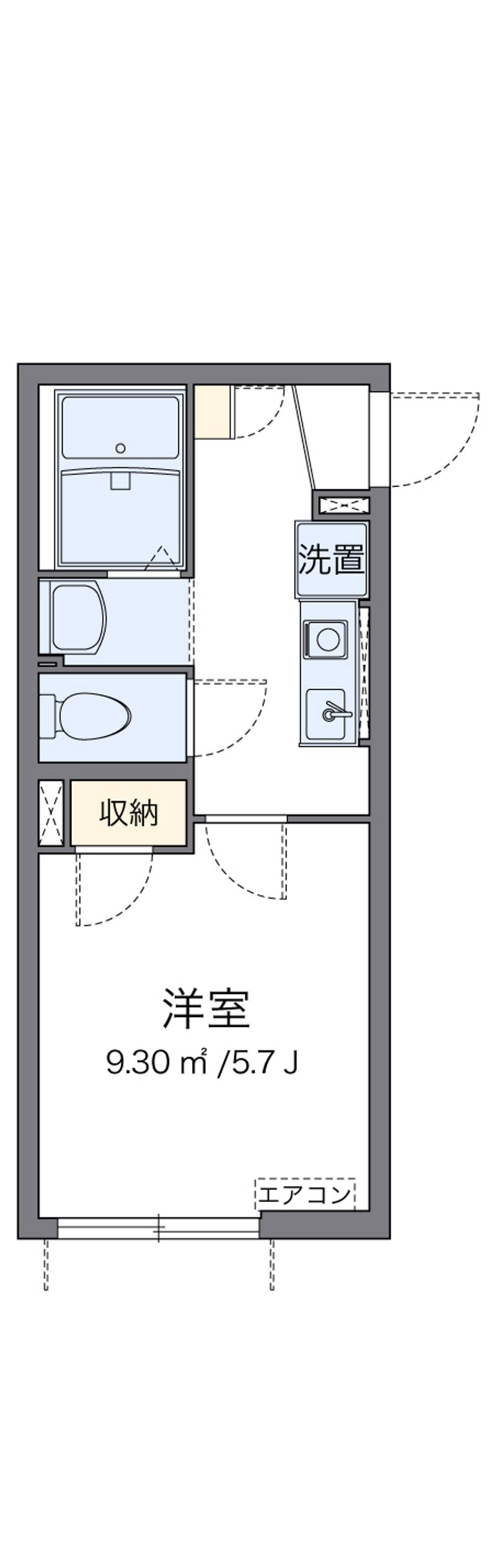 ヴィアロ高島平レジデンスＢ 間取り