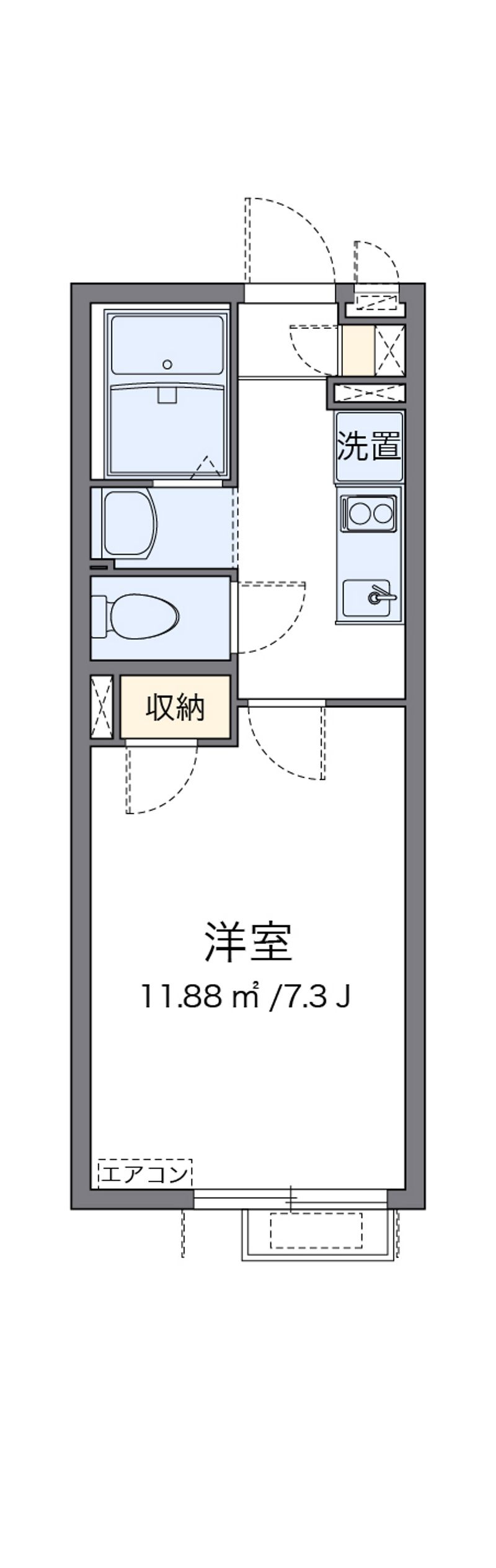 クレイノコルノ 間取り