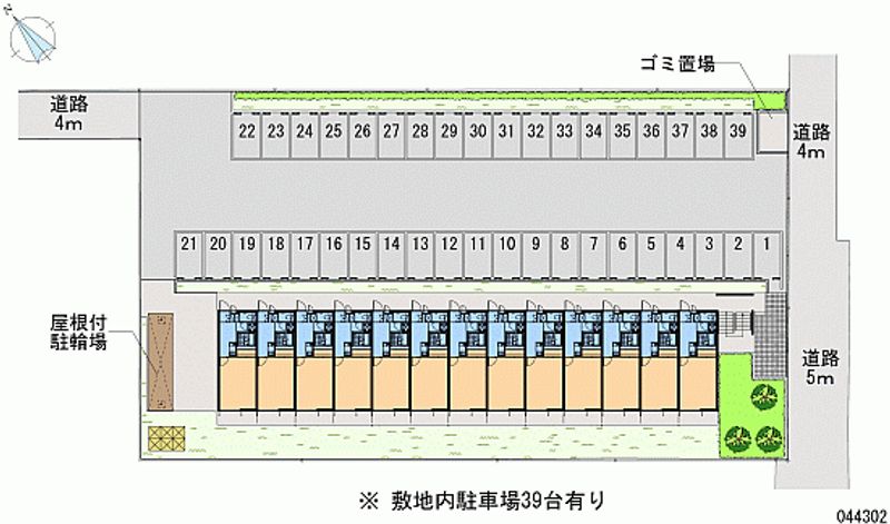 レオネクストパークハイツ　Ｂ 月極駐車場