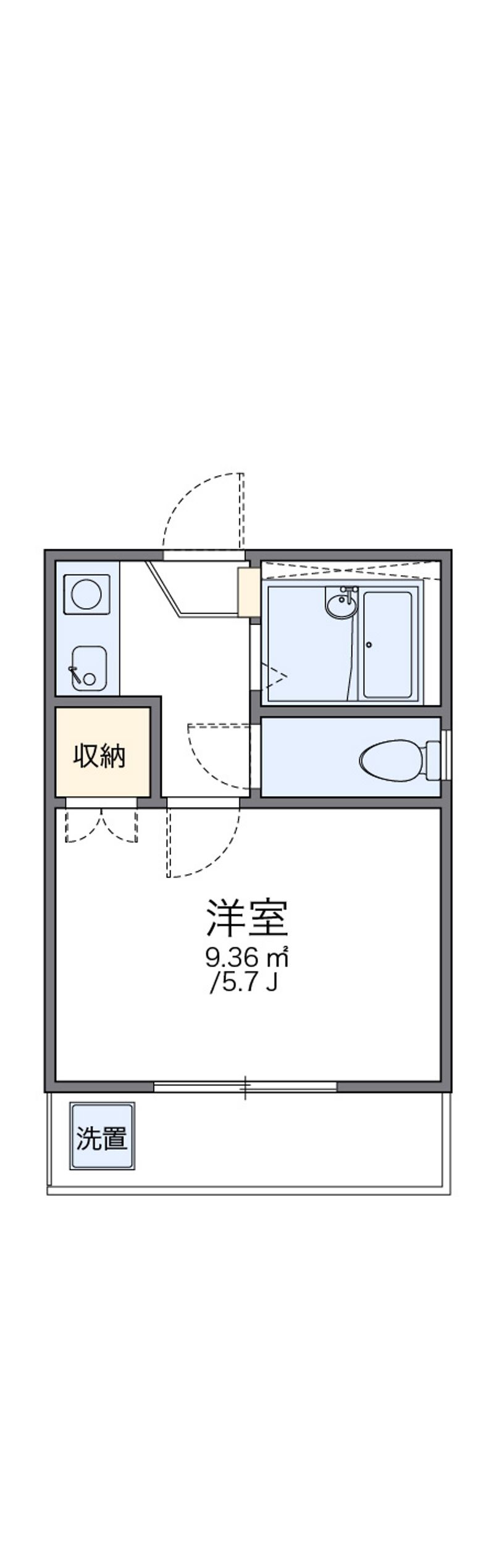 レオパレス西川口第２６ 間取図