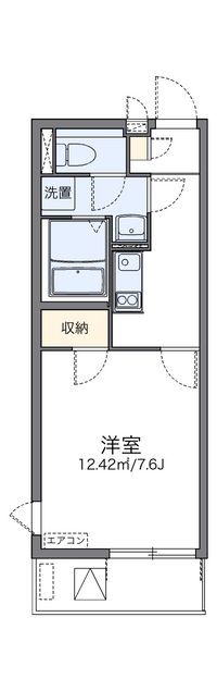 レオネクストラグレージュⅡ 間取り図