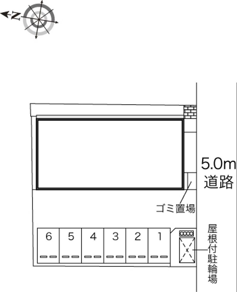 レオネクスト水晶館Ⅲ 配置図