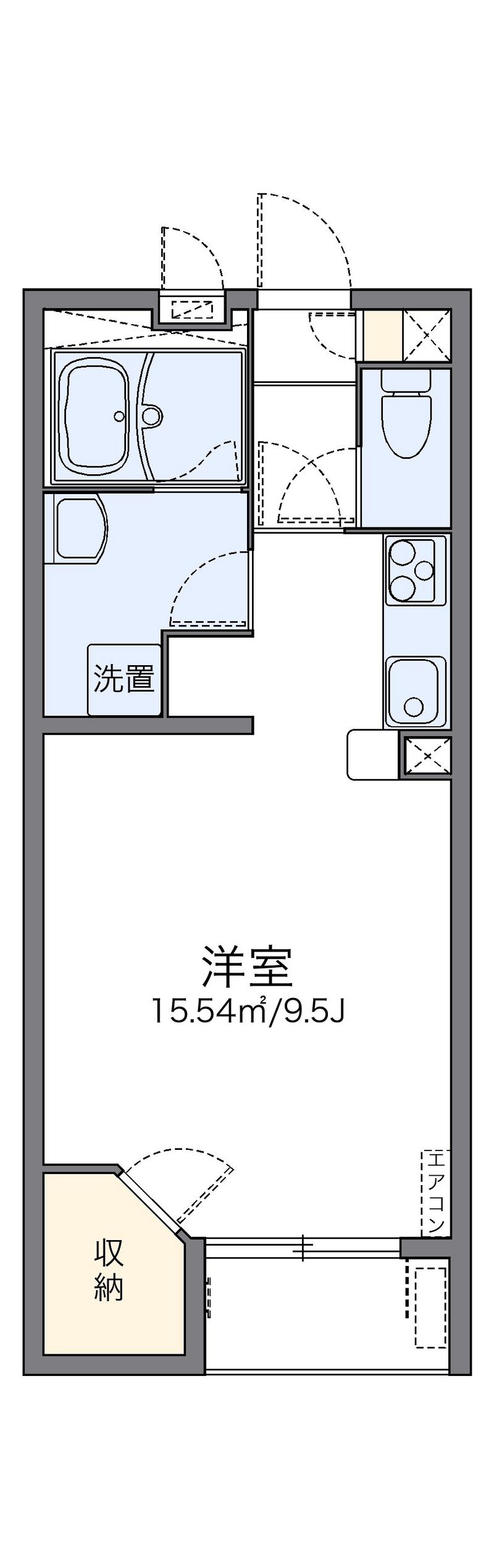 レオネクストエイザ 間取図